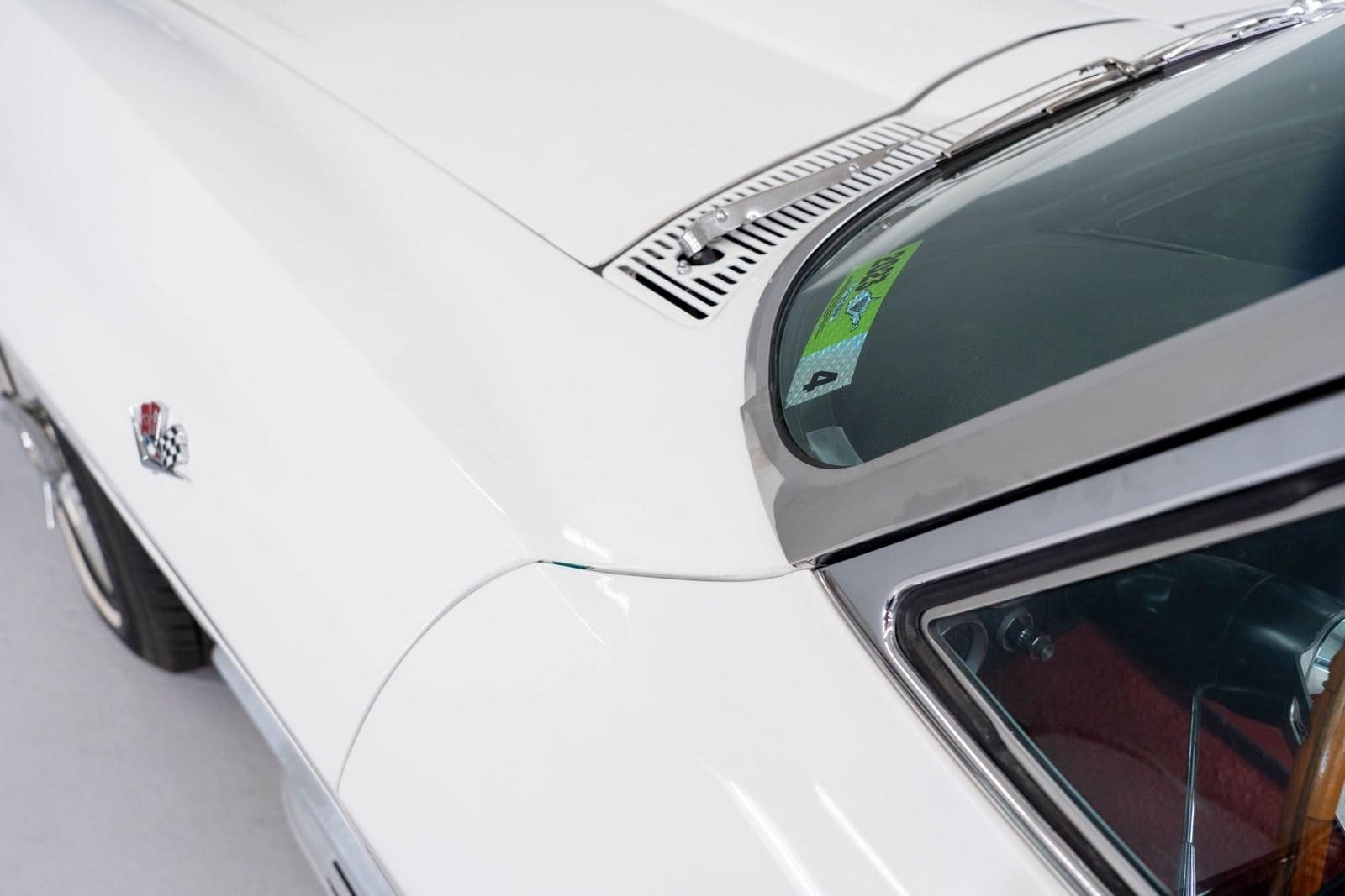 1964 - CHEVROLET CORVETTE CONVETIBLE ERMINE WHITE, foto 51