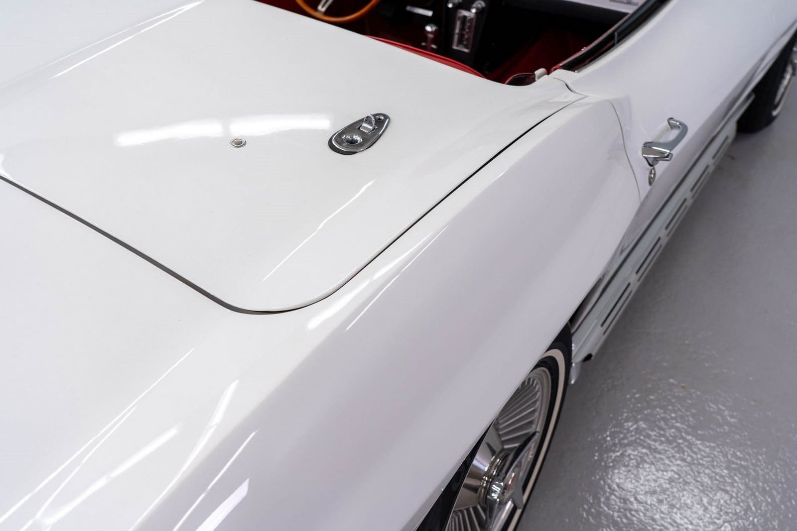 1964 - CHEVROLET CORVETTE CONVETIBLE ERMINE WHITE, foto 56