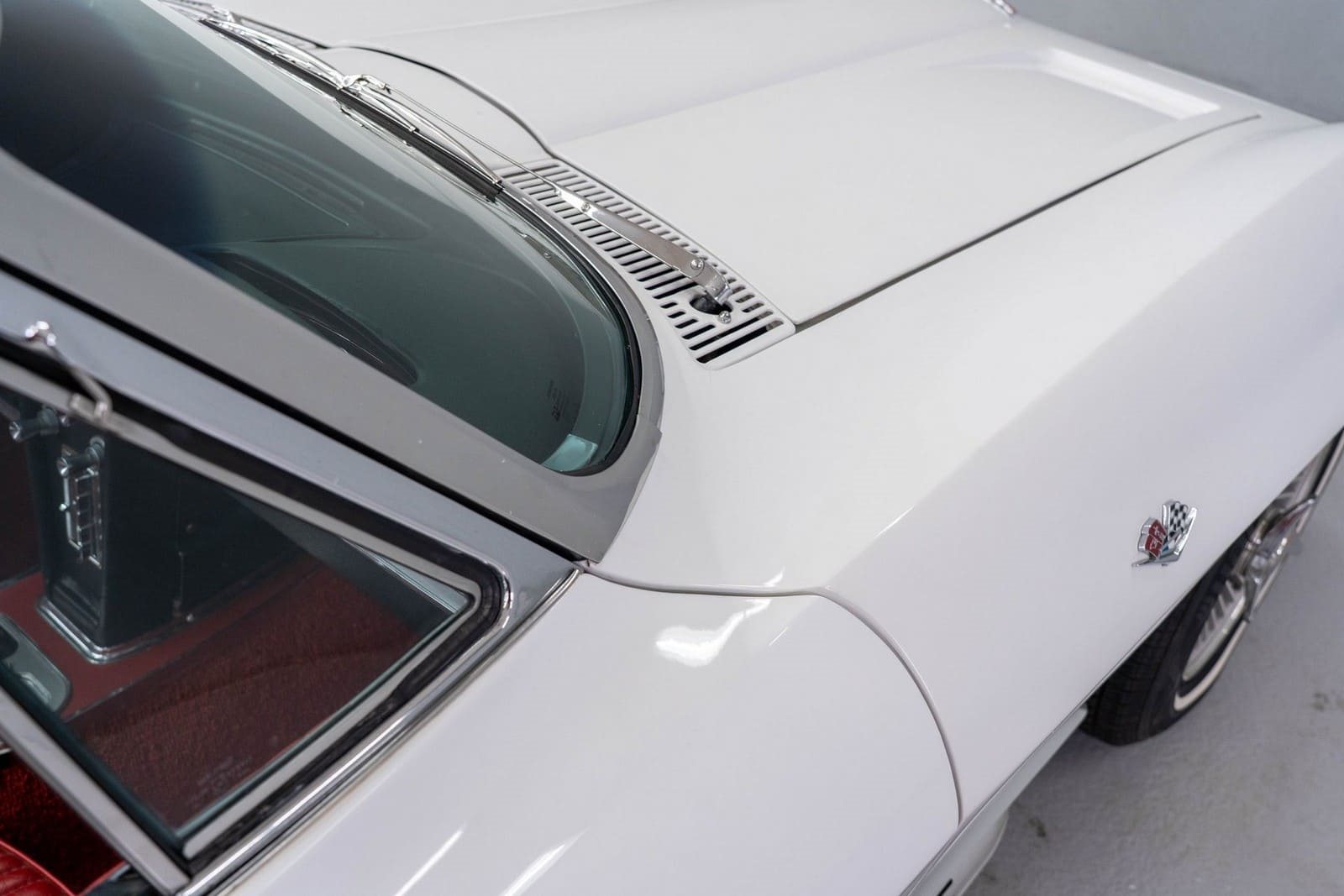 1964 - CHEVROLET CORVETTE CONVETIBLE ERMINE WHITE, foto 59