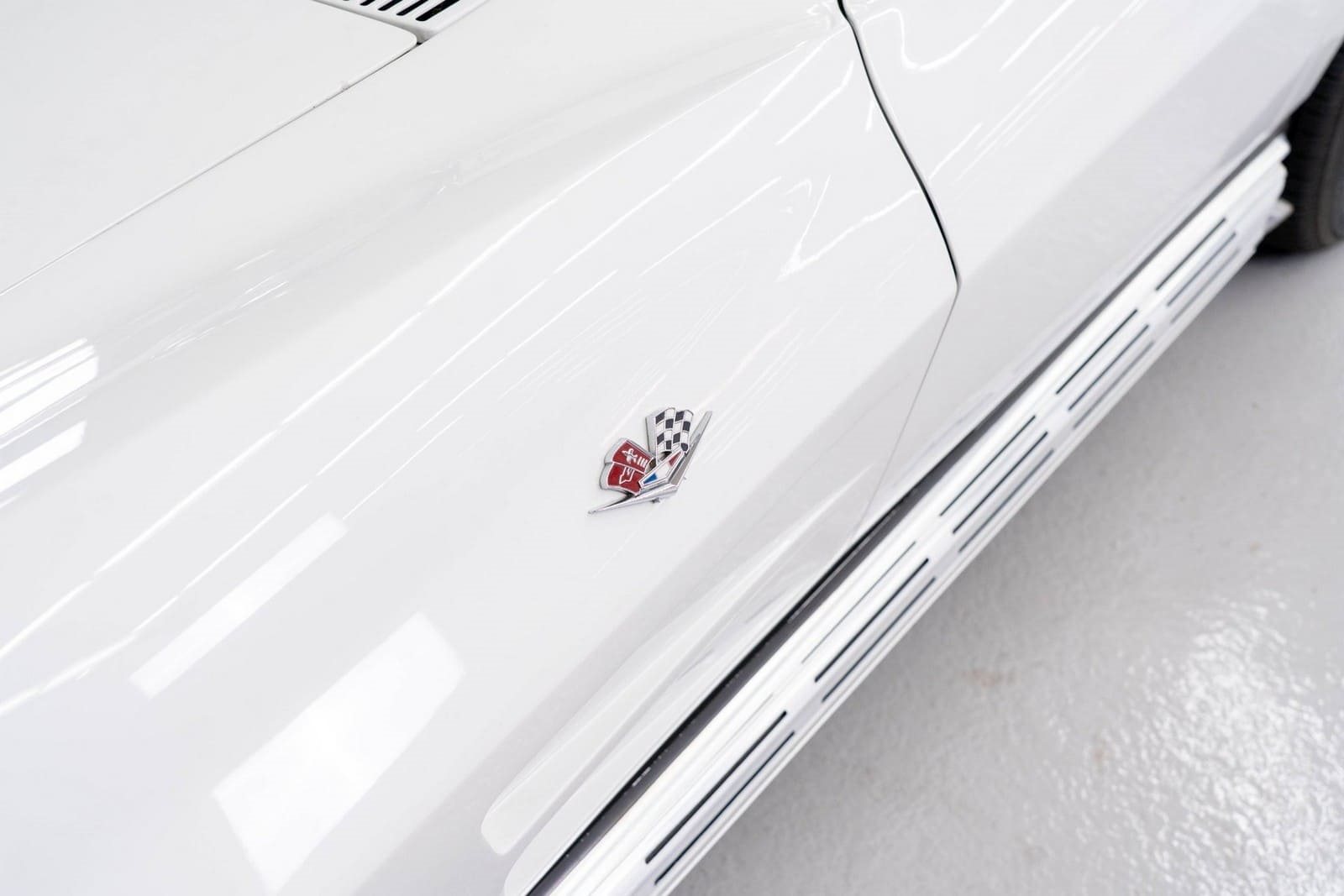 1964 - CHEVROLET CORVETTE CONVETIBLE ERMINE WHITE, foto 71