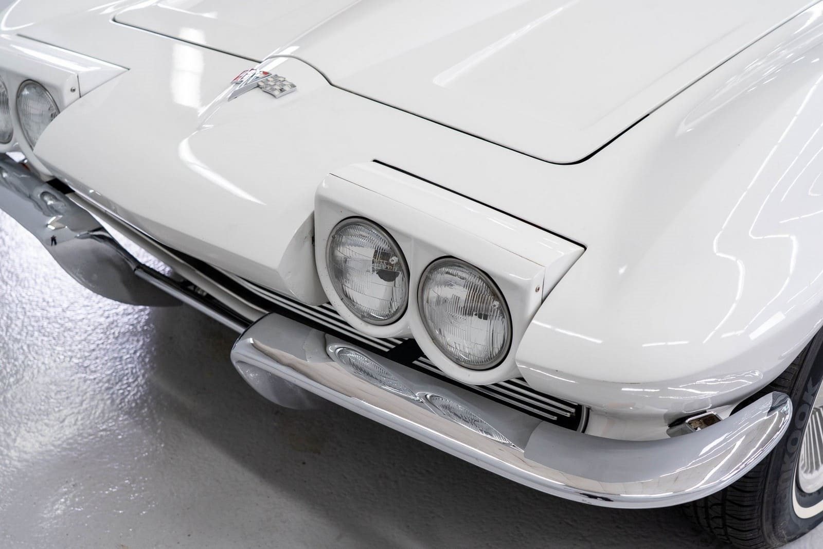 1964 - CHEVROLET CORVETTE CONVETIBLE ERMINE WHITE, foto 87