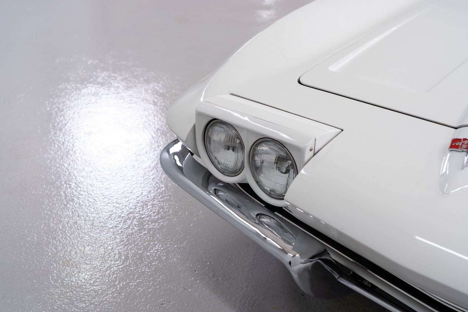 1964 - CHEVROLET CORVETTE CONVETIBLE ERMINE WHITE, foto 88