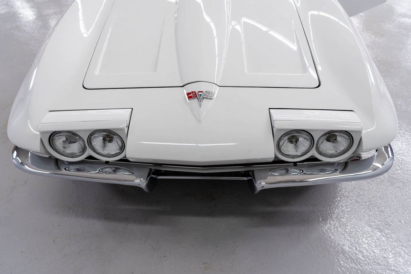 1964 - CHEVROLET CORVETTE CONVETIBLE ERMINE WHITE, foto 89