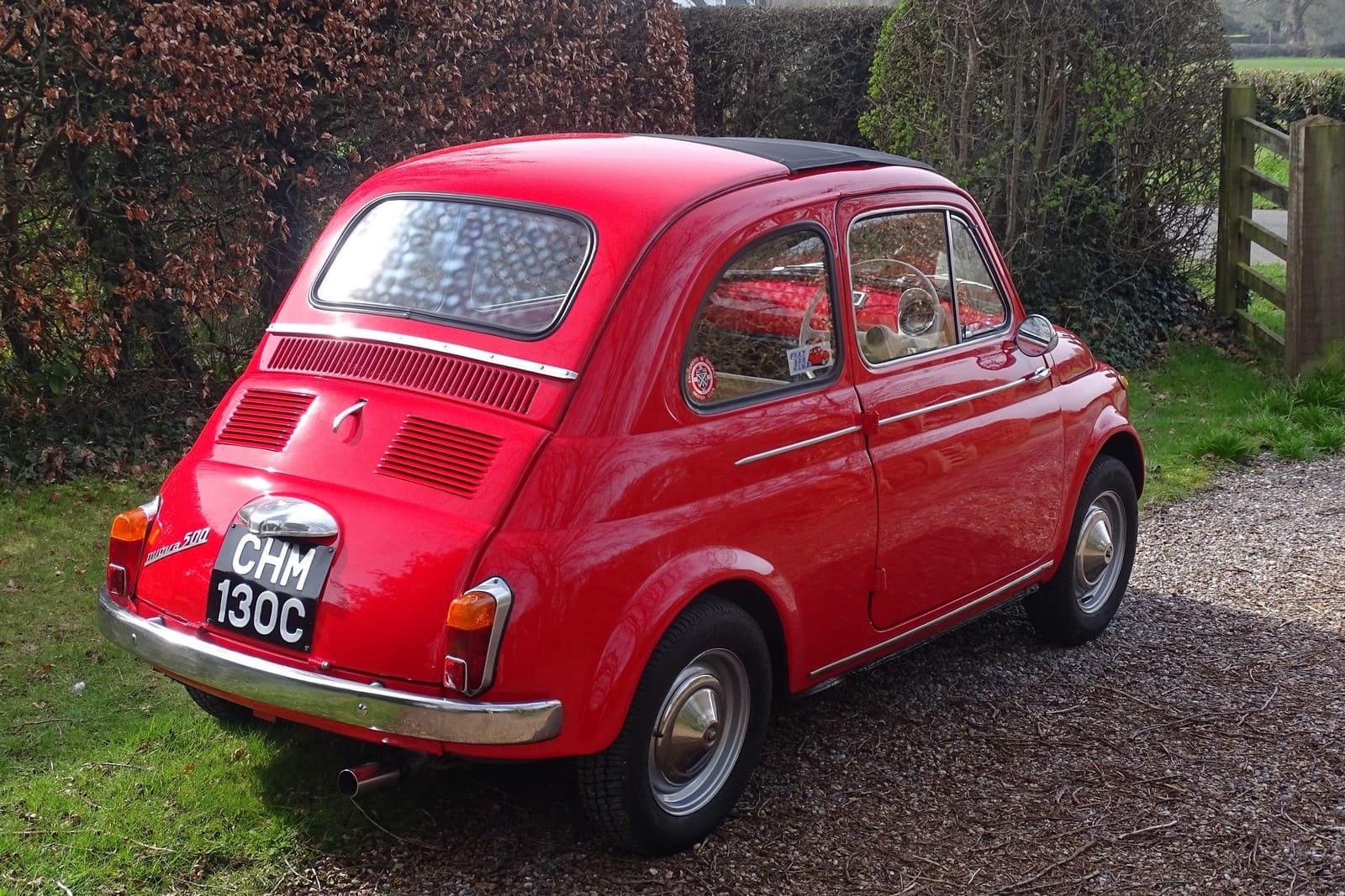 1965 - FIAT NUOVA 500 ROSSO, foto 3