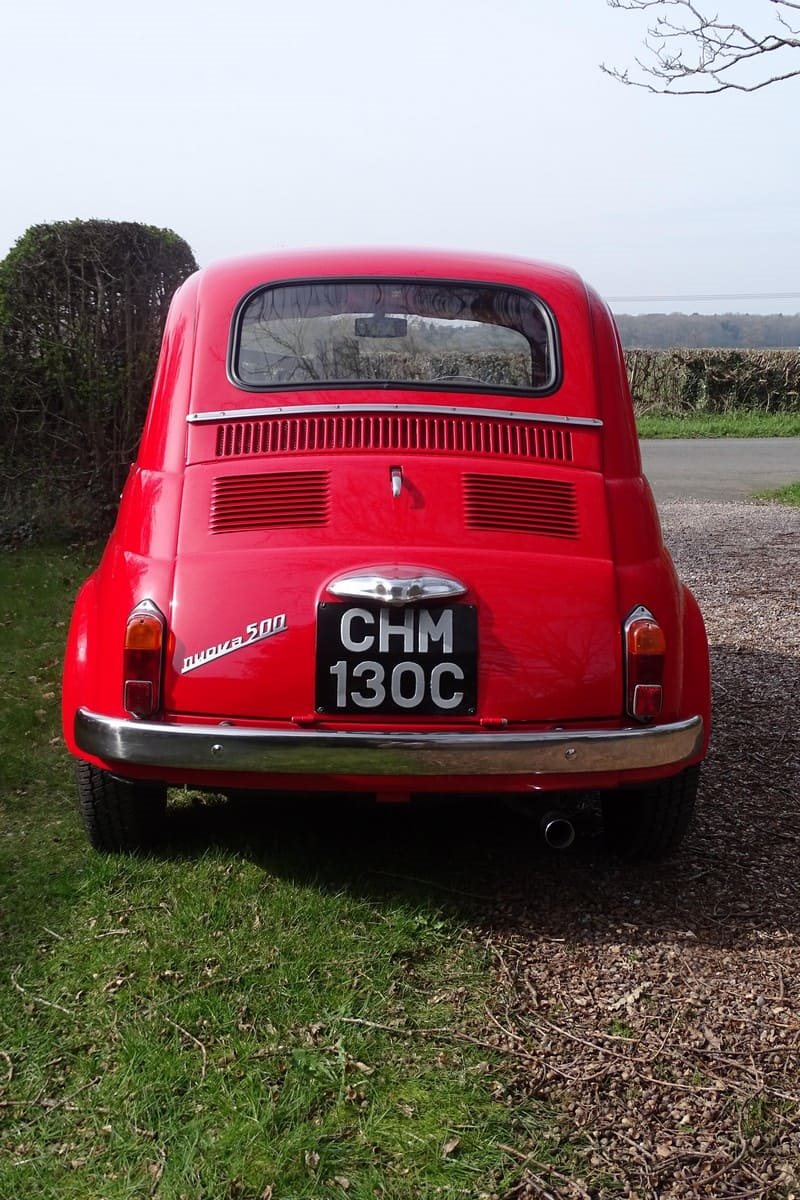 1965 - FIAT NUOVA 500 ROSSO, foto 12