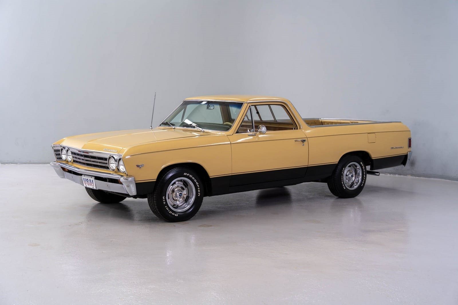 1967 - CHEVROLET EL CAMINO CAMEL BEIGE, foto 1