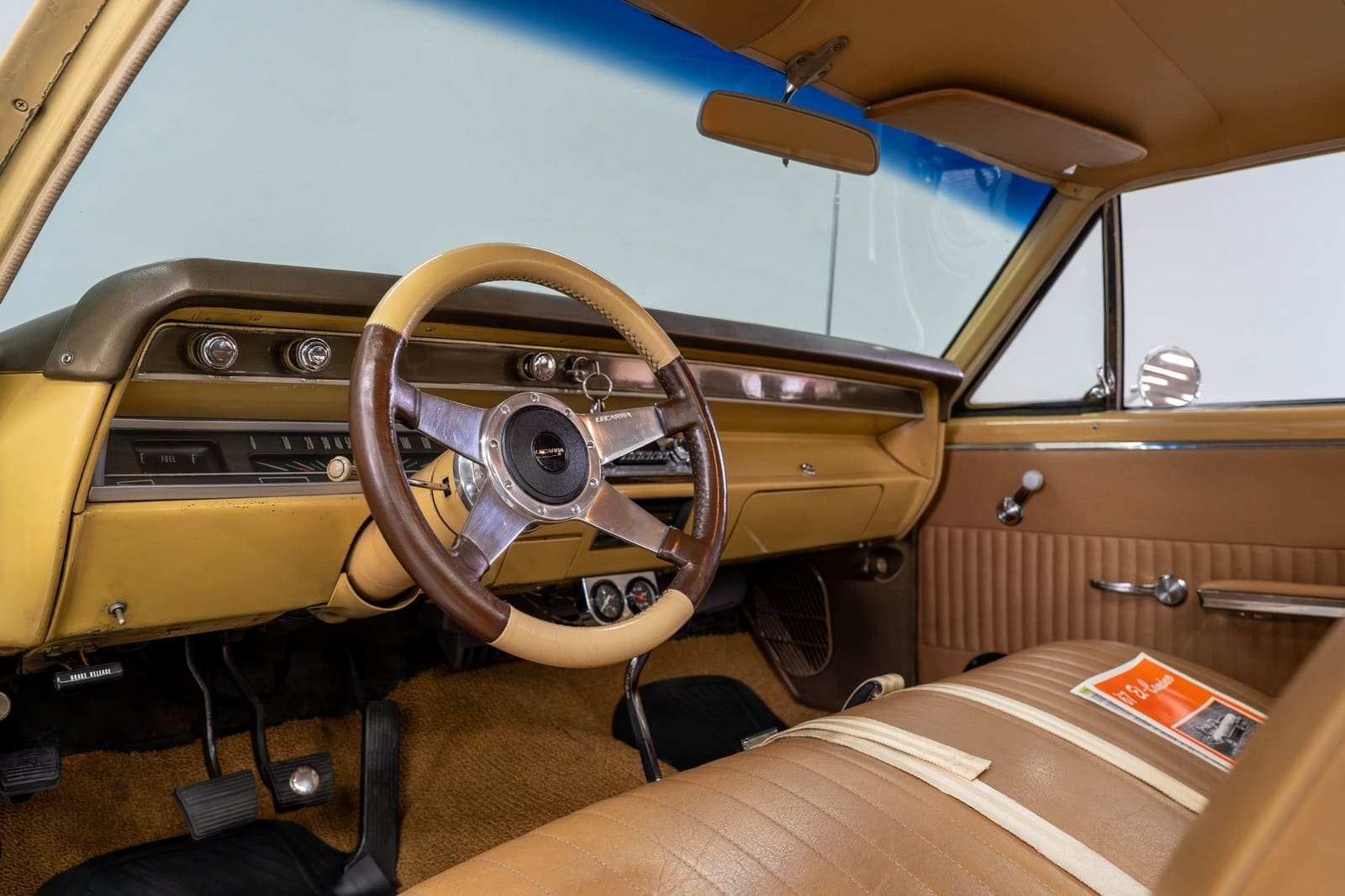 1967 - CHEVROLET EL CAMINO CAMEL BEIGE, foto 12