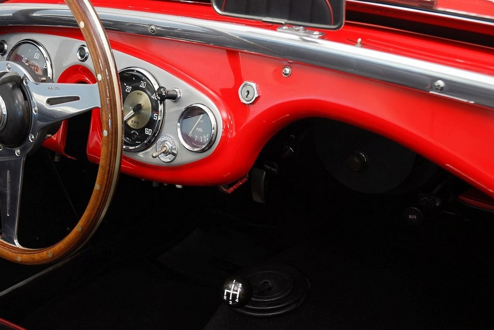 1956 - AUSTIN-HEALEY 100/4 RENO RED, foto 10