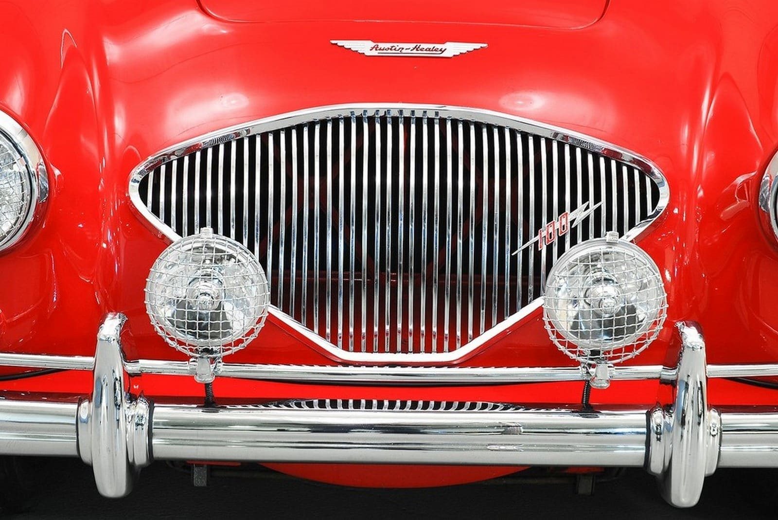 1956 - AUSTIN-HEALEY 100/4 RENO RED, foto 14