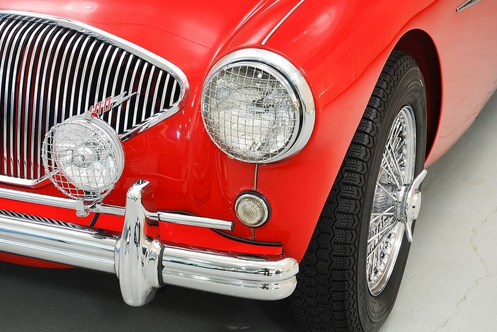 1956 - AUSTIN-HEALEY 100/4 RENO RED, foto 15