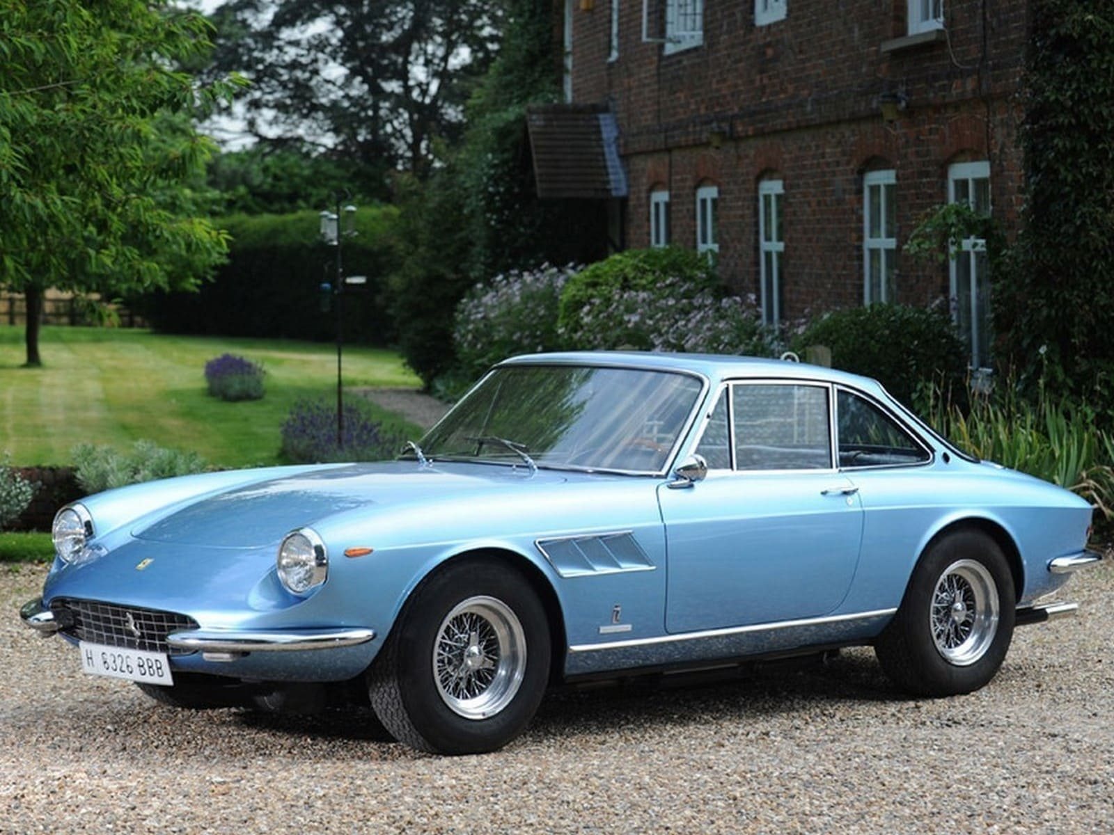 1967 - FERRARI F330 GTC CELESTE, foto 1