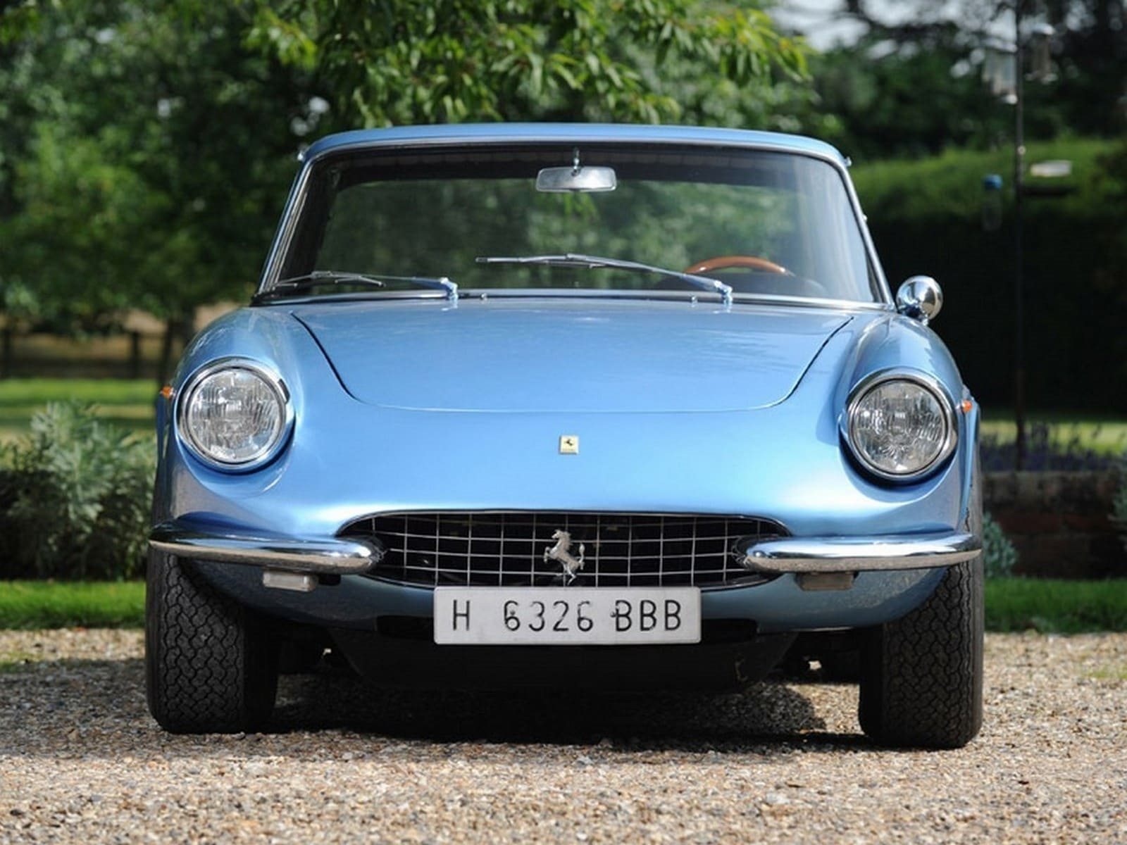1967 - FERRARI F330 GTC CELESTE, foto 3