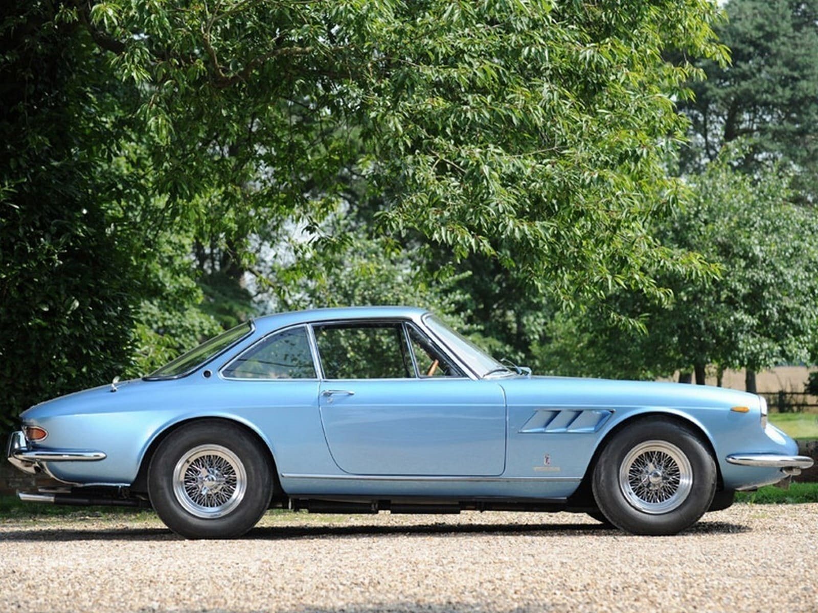 1967 - FERRARI F330 GTC CELESTE, foto 4