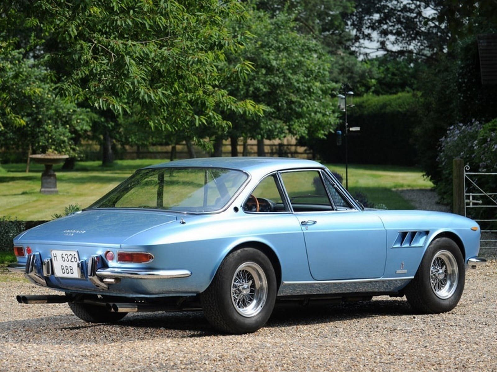 1967 - FERRARI F330 GTC CELESTE, foto 5