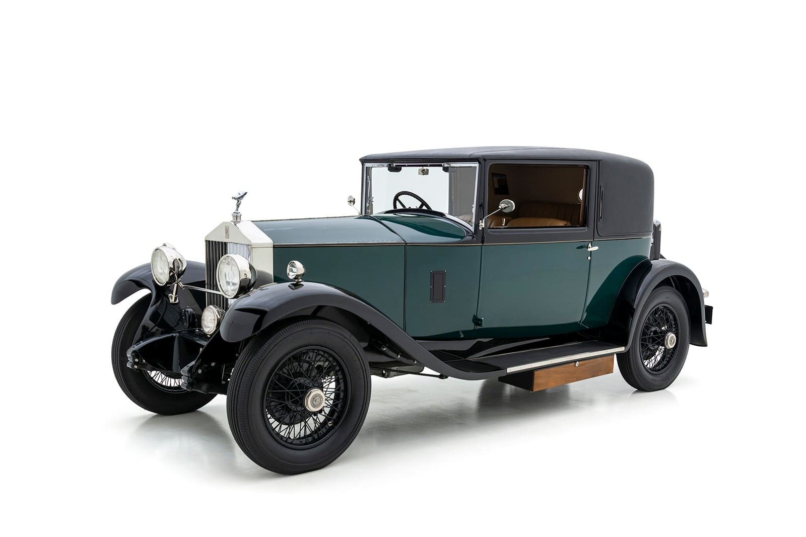 ROLLS-ROYCE TWENTY BARKER FIXED-HEAD COUPE GREEN, foto 1