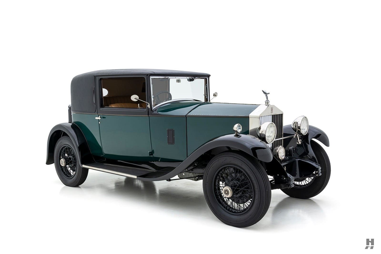 ROLLS-ROYCE TWENTY BARKER FIXED-HEAD COUPE GREEN, foto 2