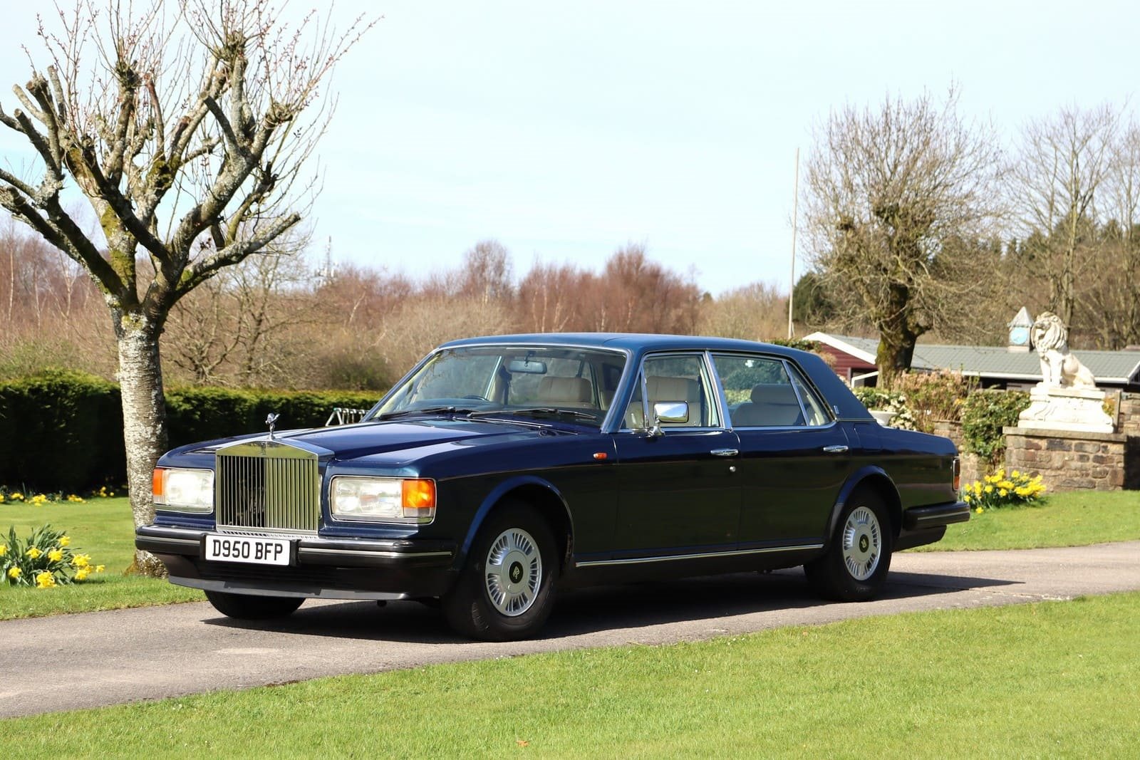 1987 - ROLLS-ROYCE SILVER SPUR ROYAL BLUE, foto 1