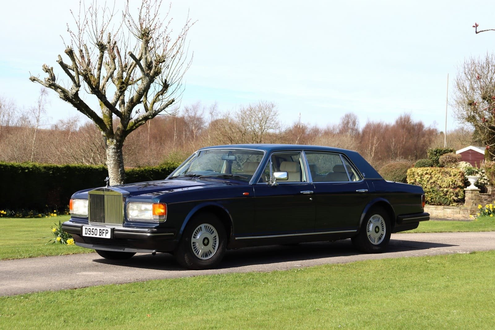1987 - ROLLS-ROYCE SILVER SPUR ROYAL BLUE, foto 3