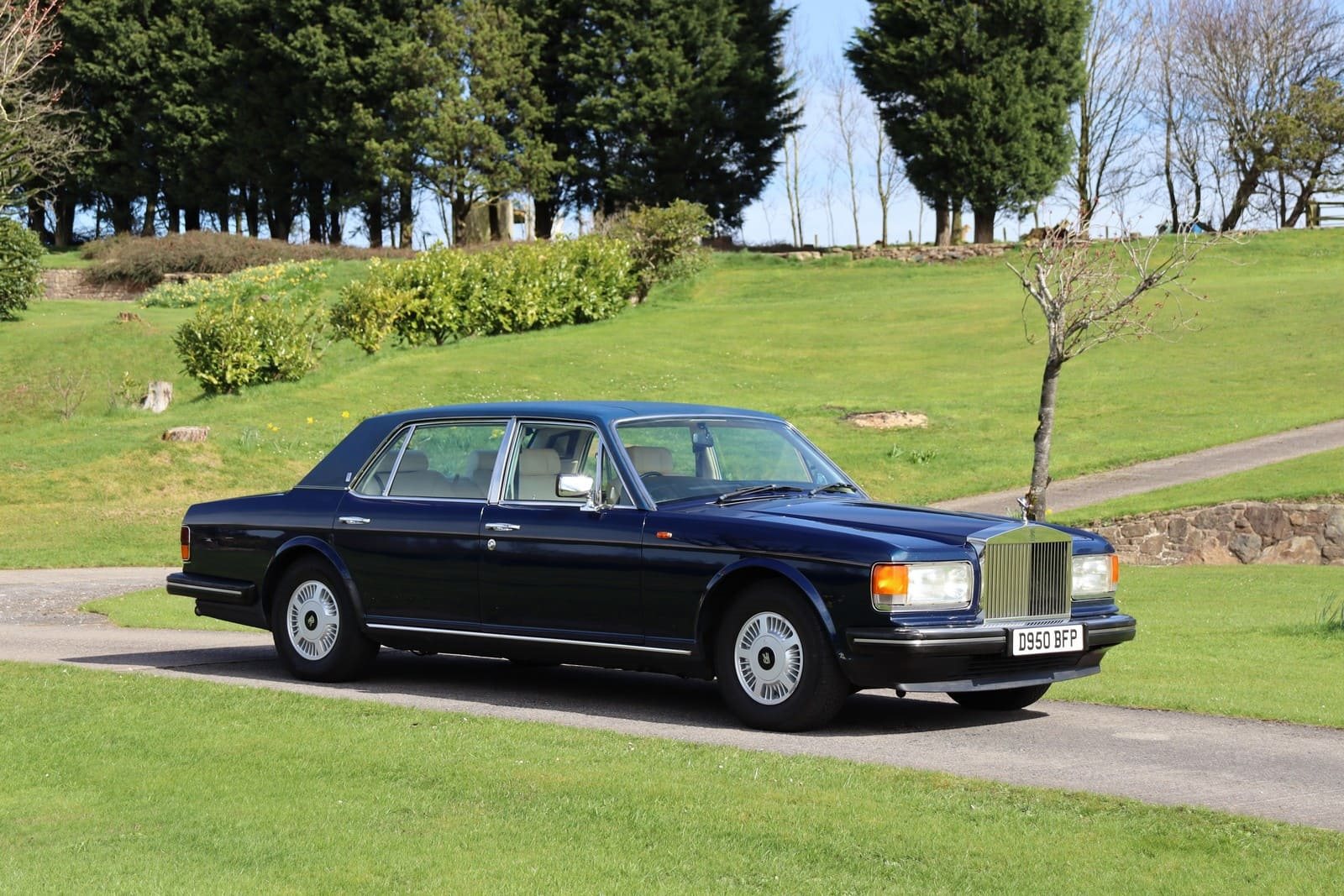 1987 - ROLLS-ROYCE SILVER SPUR ROYAL BLUE, foto 5