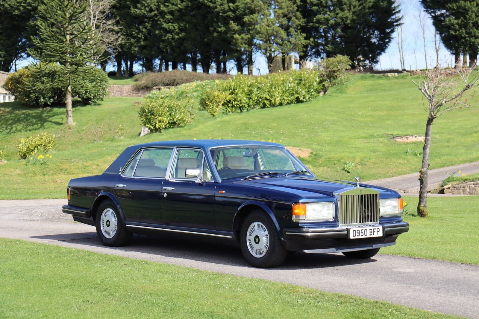 1987 - ROLLS-ROYCE SILVER SPUR ROYAL BLUE, foto 6