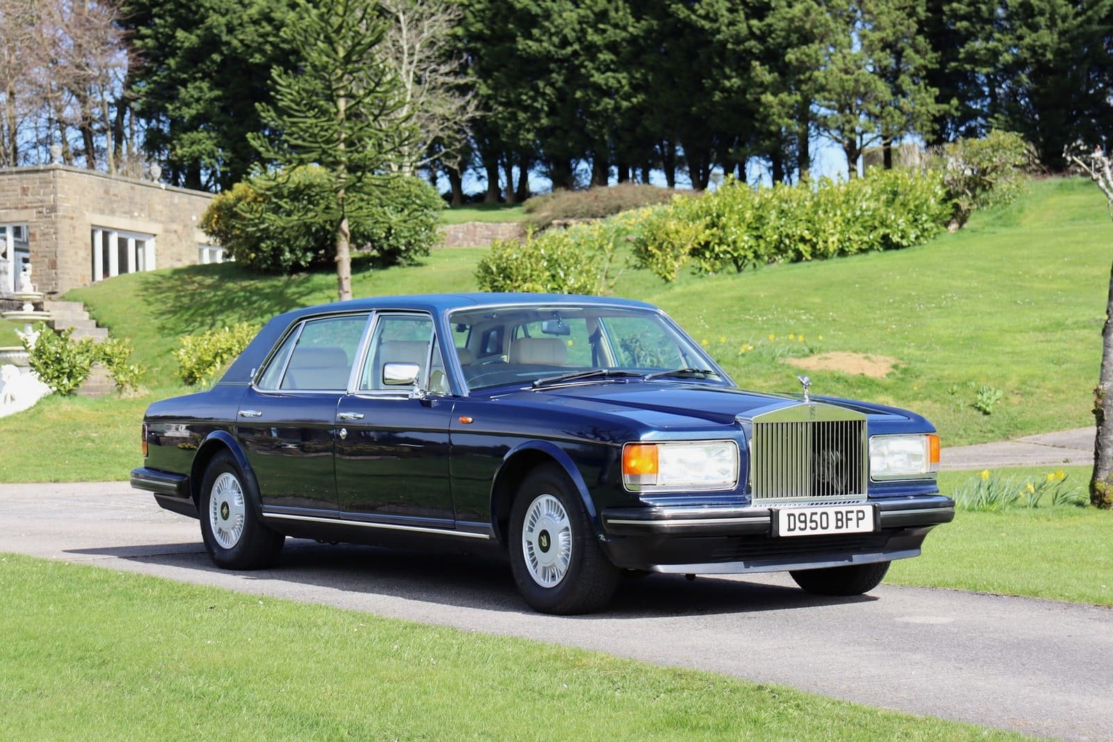 1987 - ROLLS-ROYCE SILVER SPUR ROYAL BLUE, foto 7