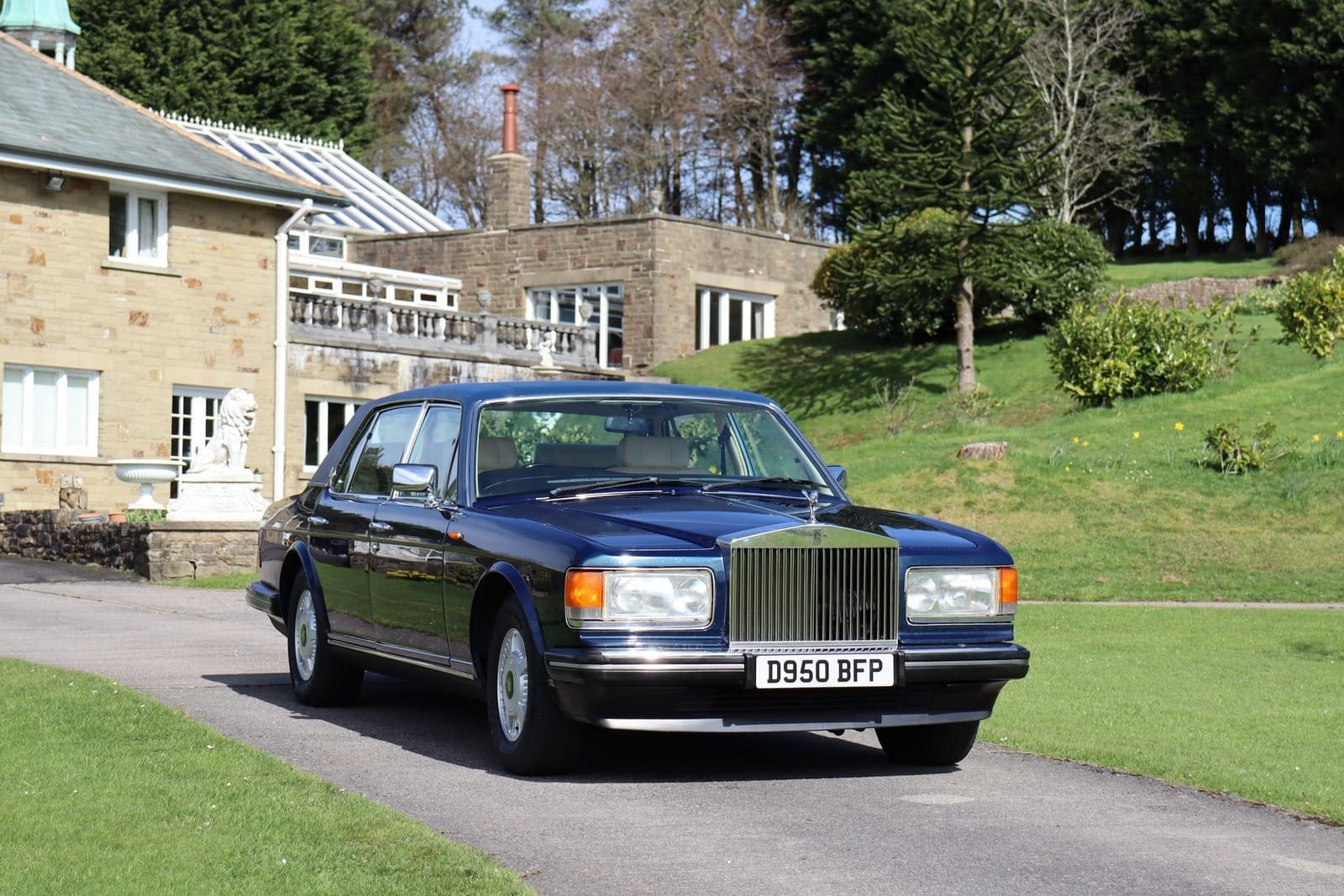 1987 - ROLLS-ROYCE SILVER SPUR ROYAL BLUE, foto 8