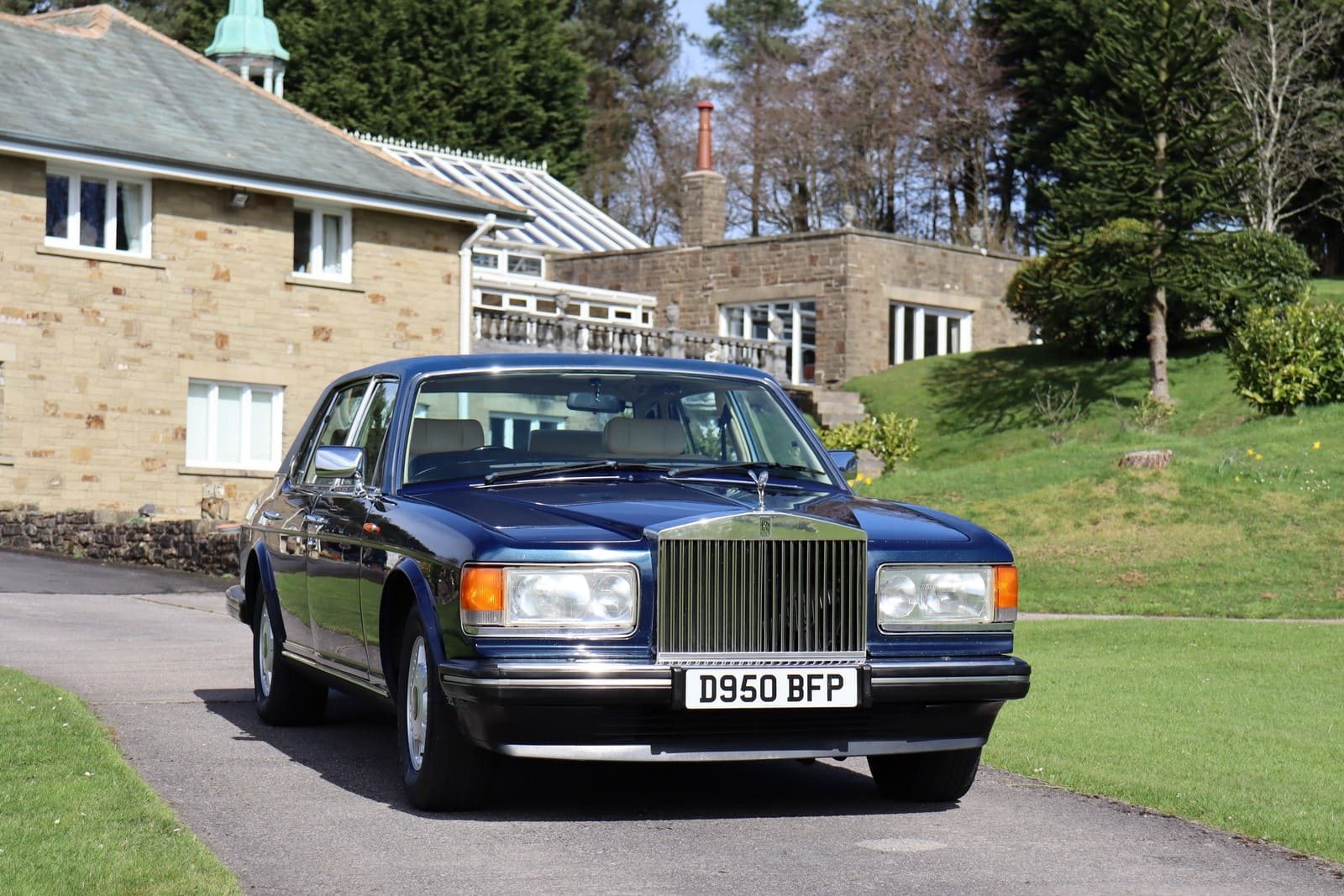 1987 - ROLLS-ROYCE SILVER SPUR ROYAL BLUE, foto 9