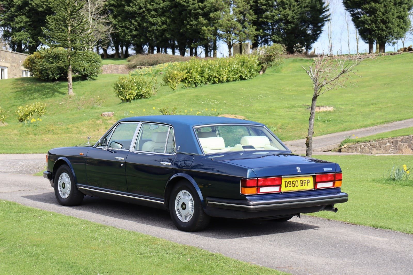 1987 - ROLLS-ROYCE SILVER SPUR ROYAL BLUE, foto 17