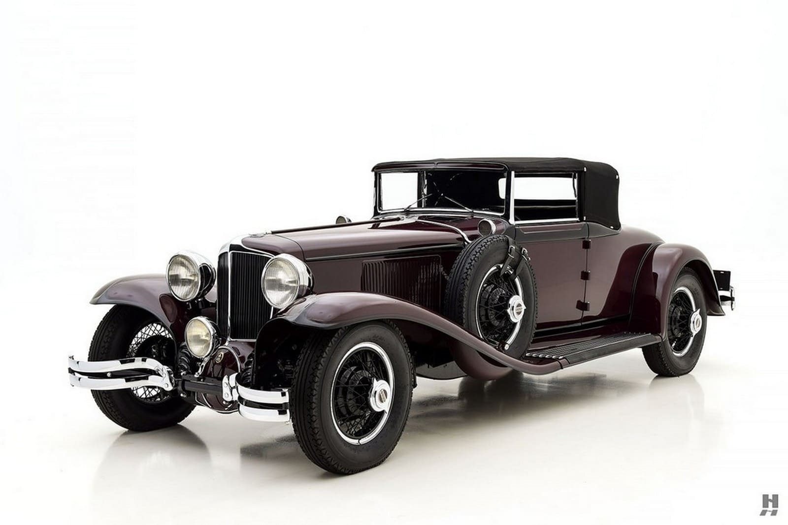 1931 - CORD L-29 CABRIOLET MAROON, foto 1