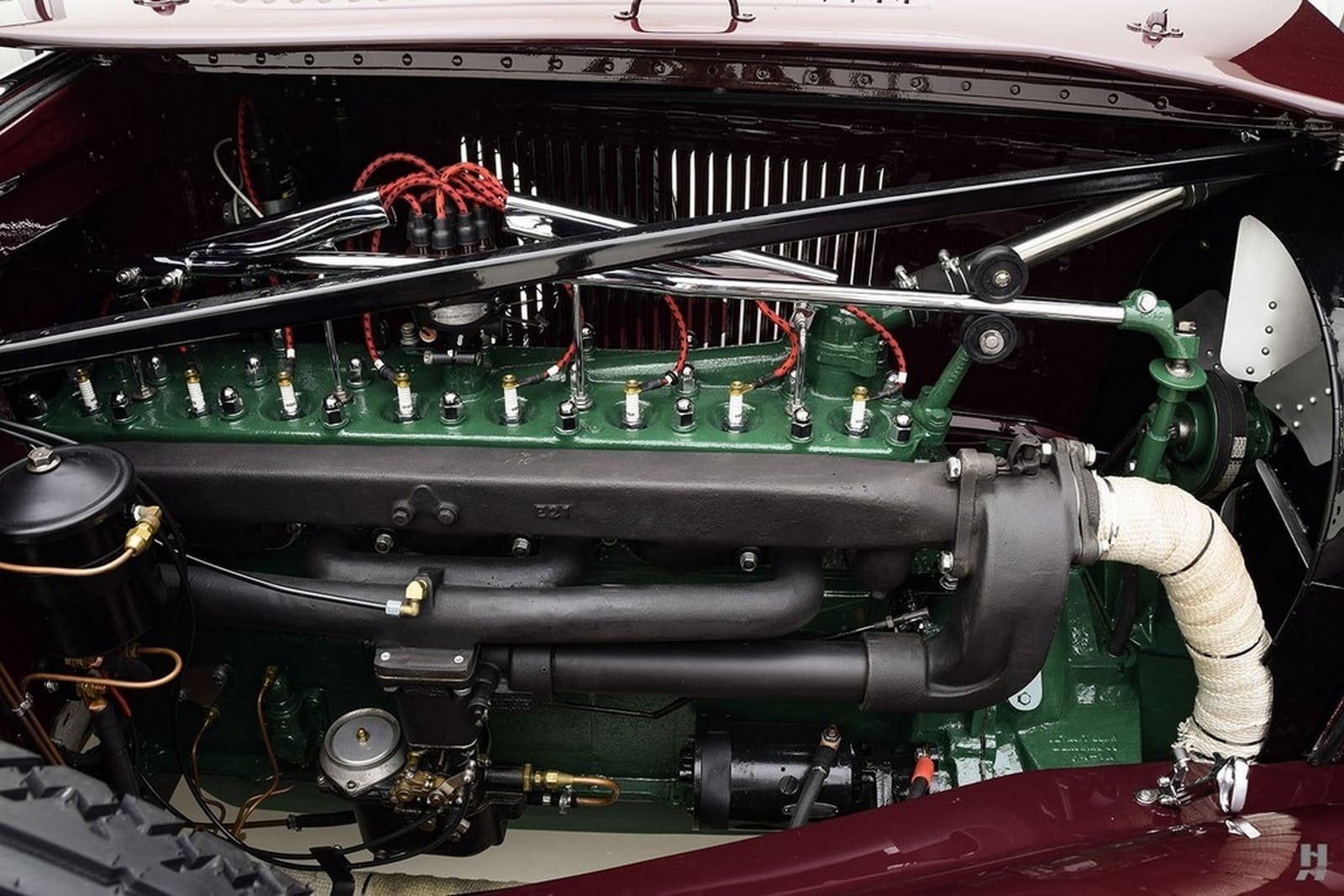 1931 - CORD L-29 CABRIOLET MAROON, foto 23