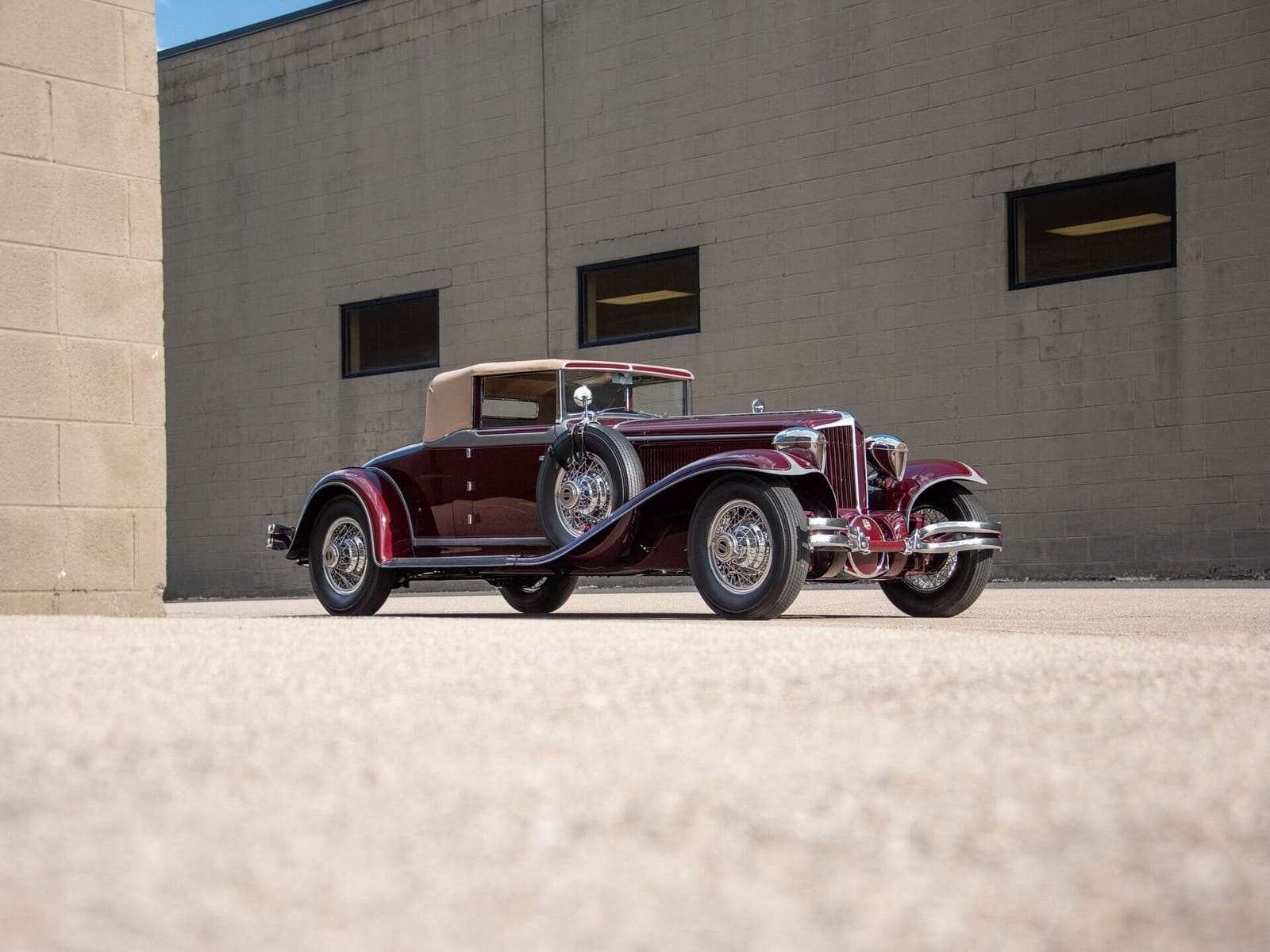 1931 - CORD L-29 CABRIOLET MAROON, foto 32