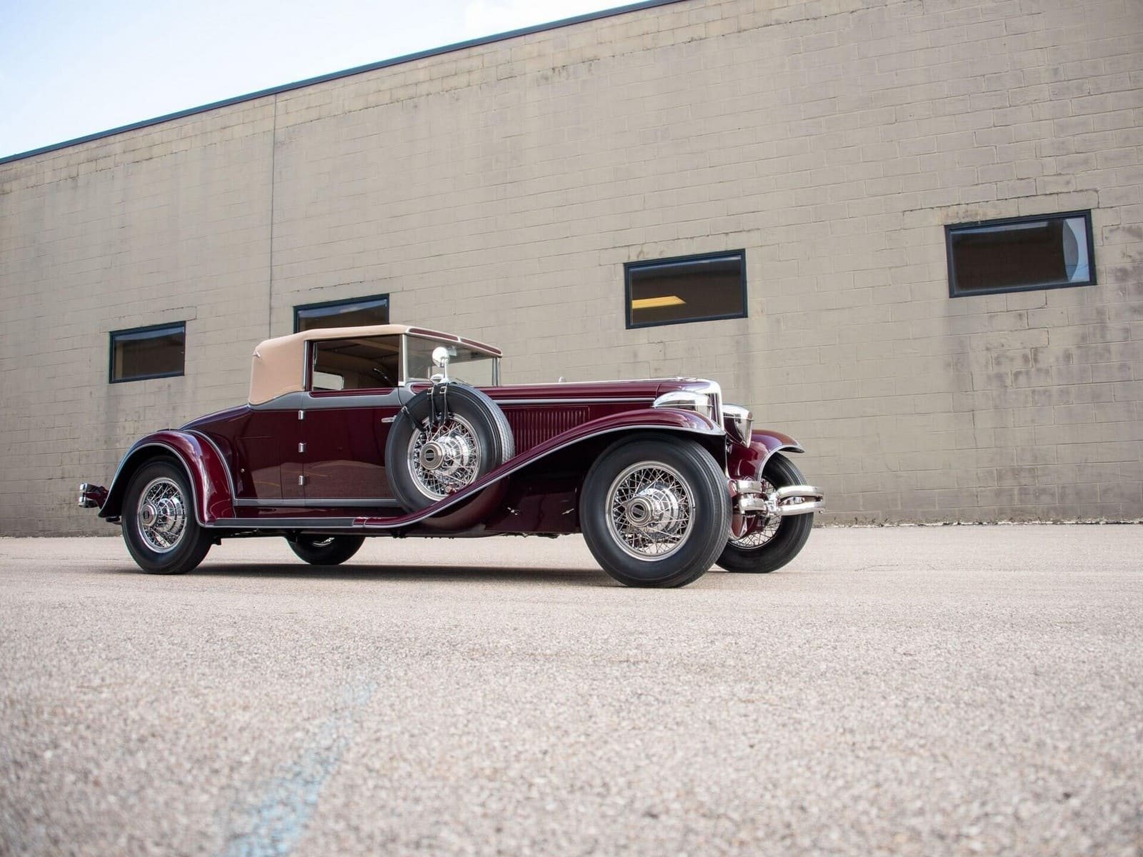 1931 - CORD L-29 CABRIOLET MAROON, foto 34