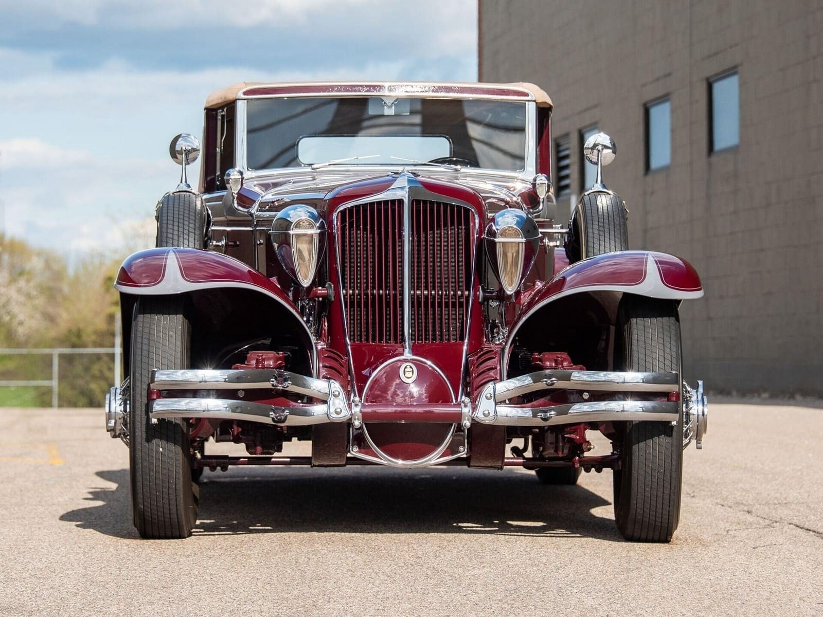 1931 - CORD L-29 CABRIOLET MAROON, foto 35