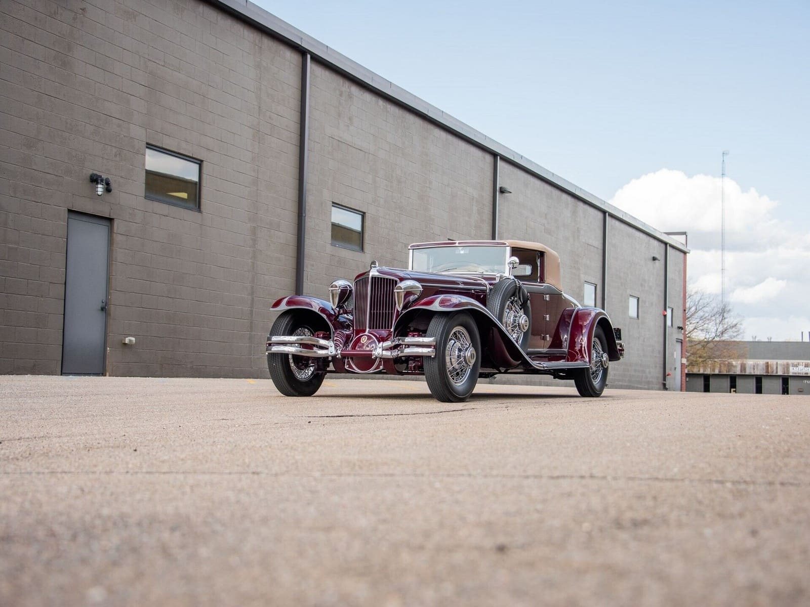 1931 - CORD L-29 CABRIOLET MAROON, foto 37