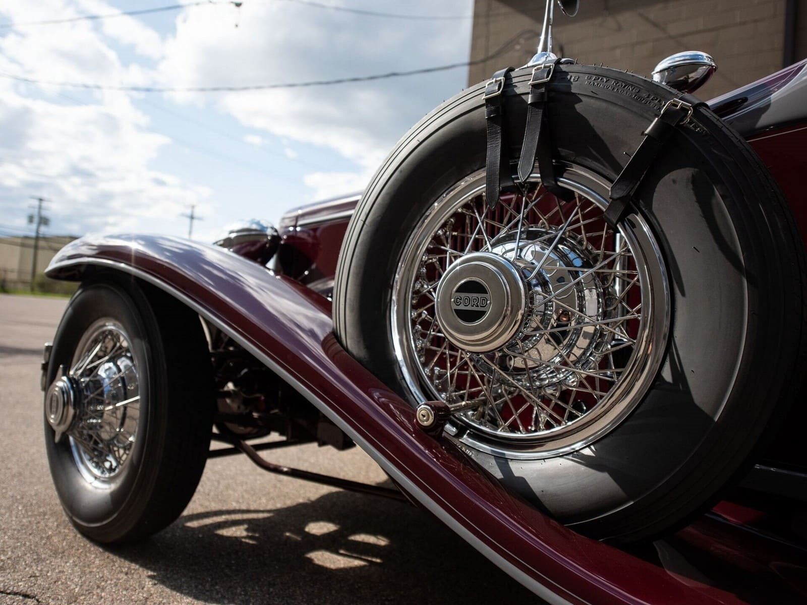 1931 - CORD L-29 CABRIOLET MAROON, foto 38