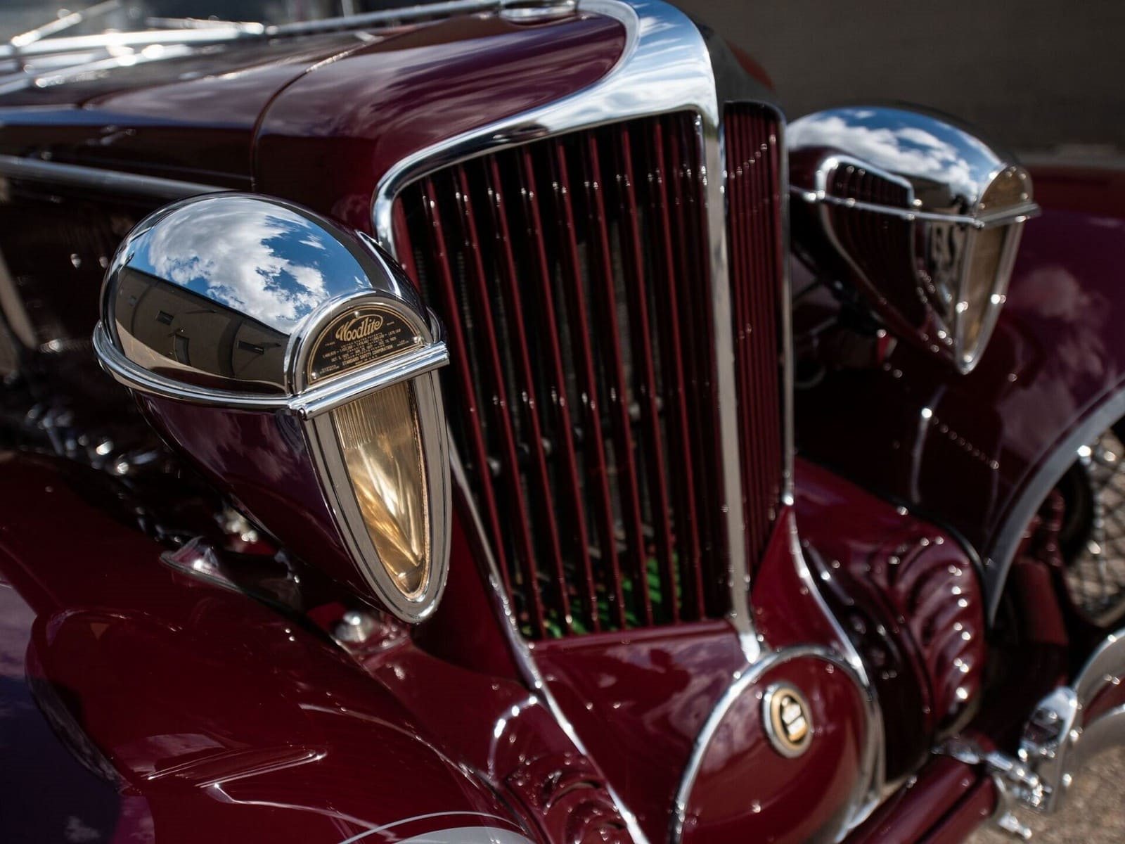 1931 - CORD L-29 CABRIOLET MAROON, foto 39