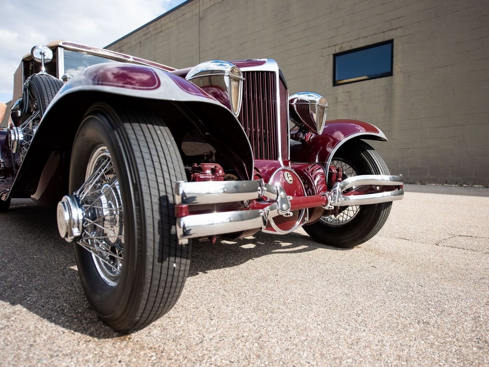 1931 - CORD L-29 CABRIOLET MAROON, foto 40