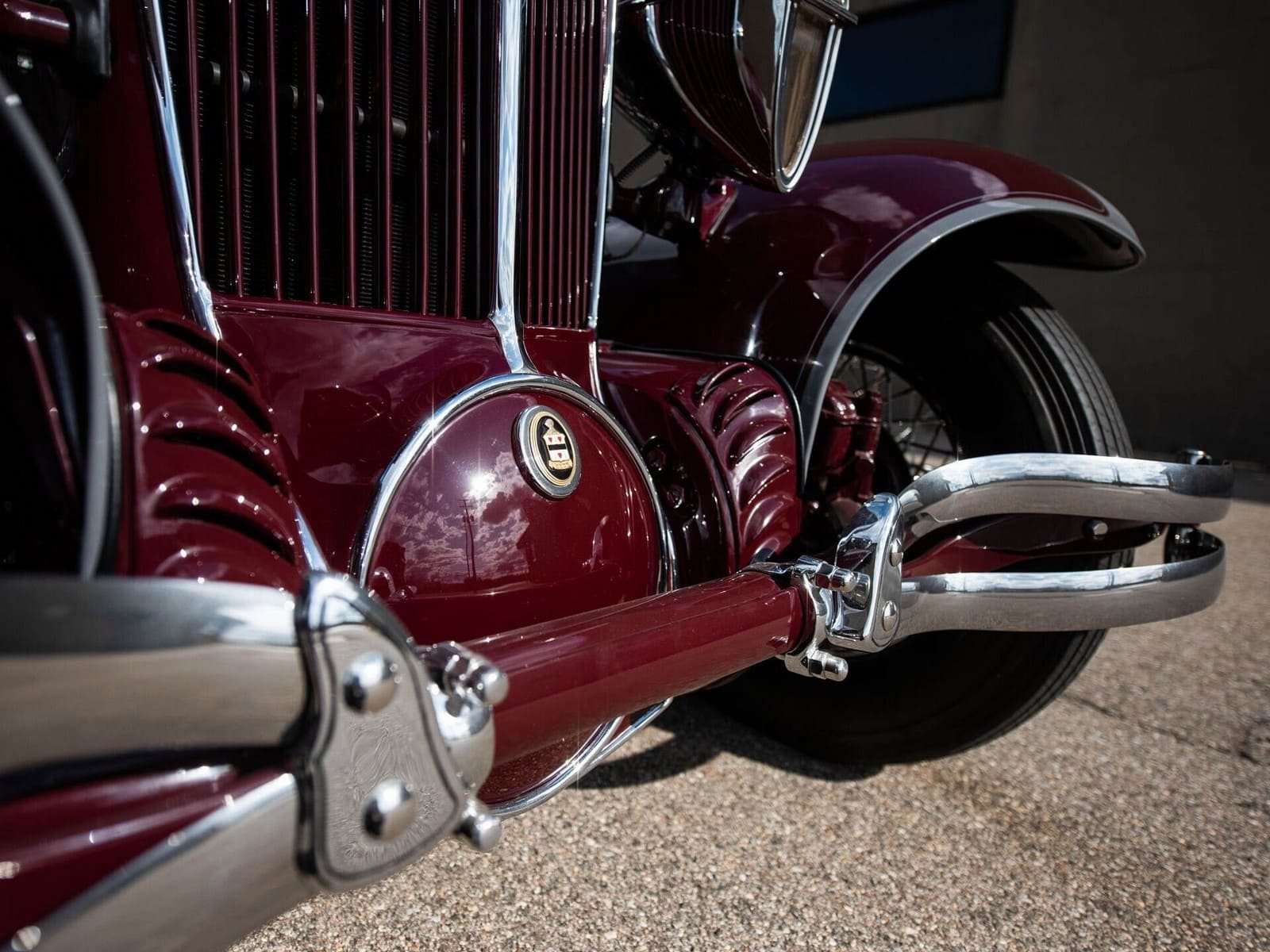 1931 - CORD L-29 CABRIOLET MAROON, foto 41