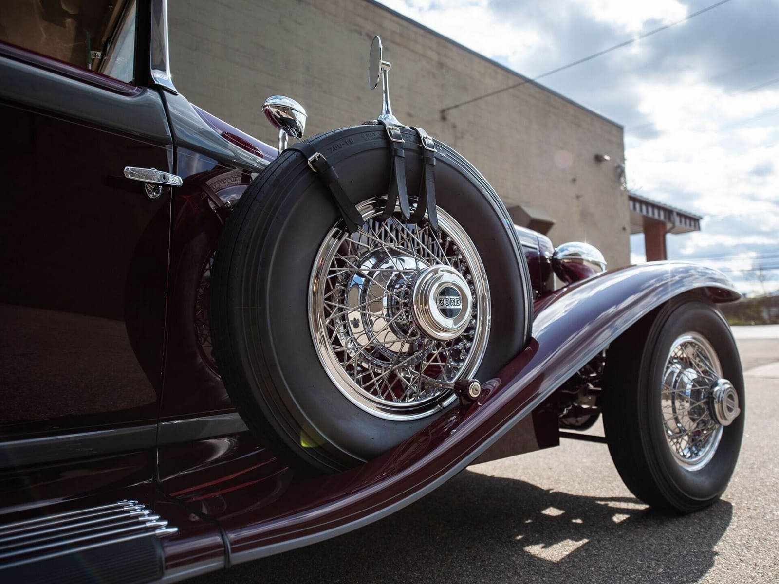 1931 - CORD L-29 CABRIOLET MAROON, foto 44