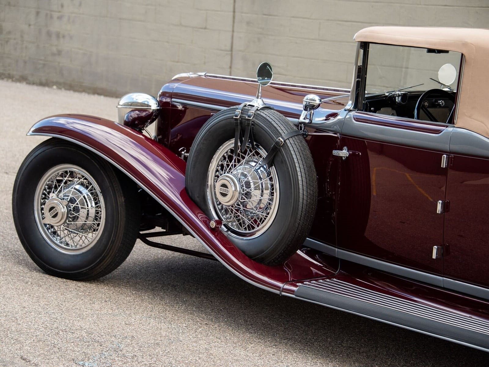 1931 - CORD L-29 CABRIOLET MAROON, foto 45