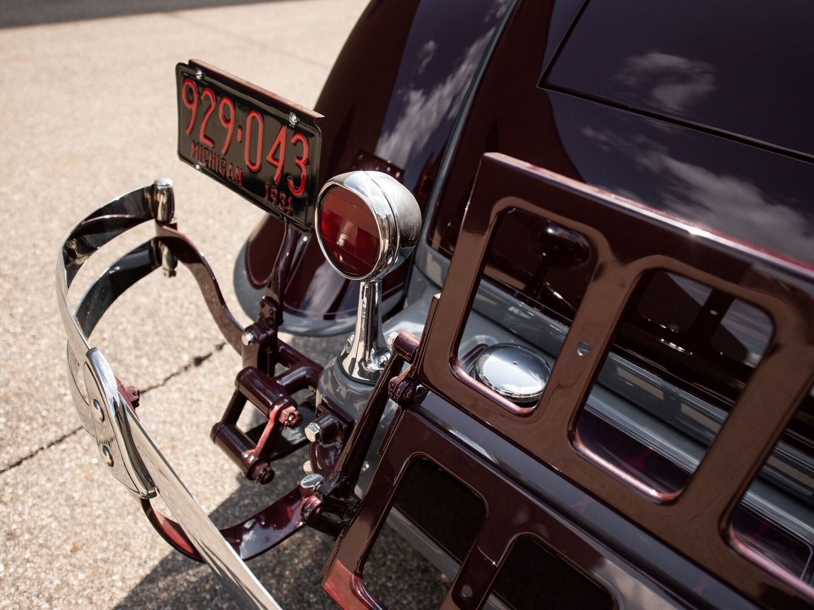 1931 - CORD L-29 CABRIOLET MAROON, foto 52