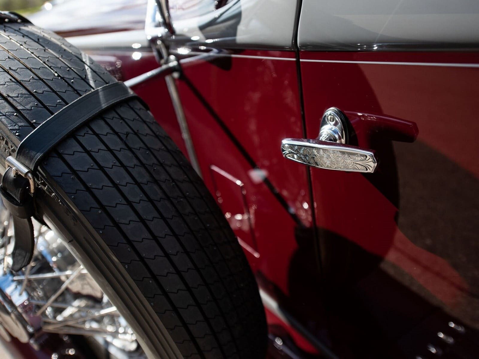 1931 - CORD L-29 CABRIOLET MAROON, foto 54