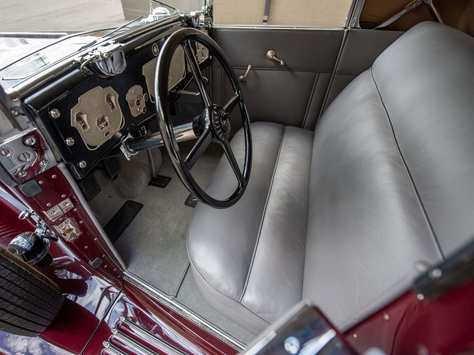 1931 - CORD L-29 CABRIOLET MAROON, foto 55