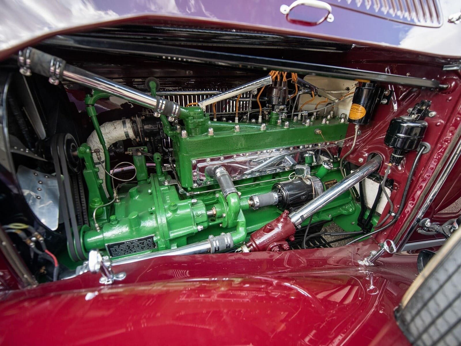 1931 - CORD L-29 CABRIOLET MAROON, foto 64