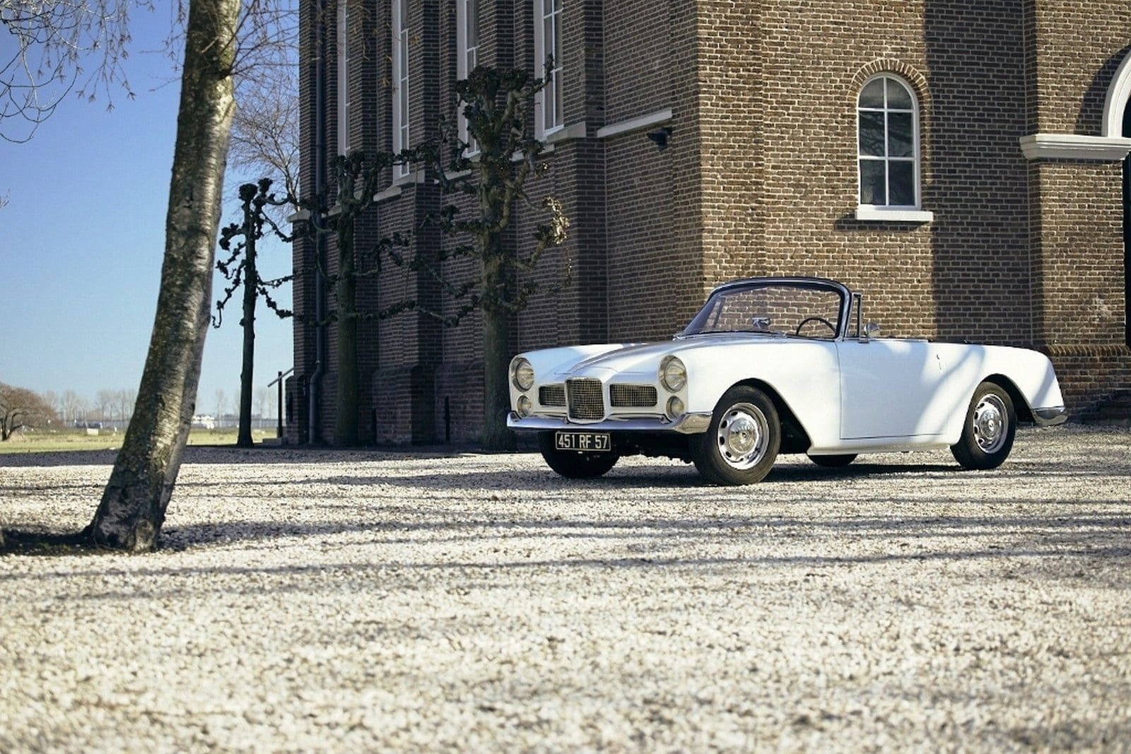 FACEL VEGA FACELLIA CABRIOLET WHITE, foto 2