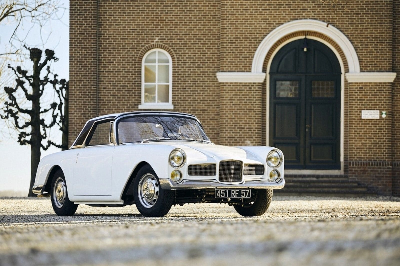 FACEL VEGA FACELLIA CABRIOLET WHITE, foto 3
