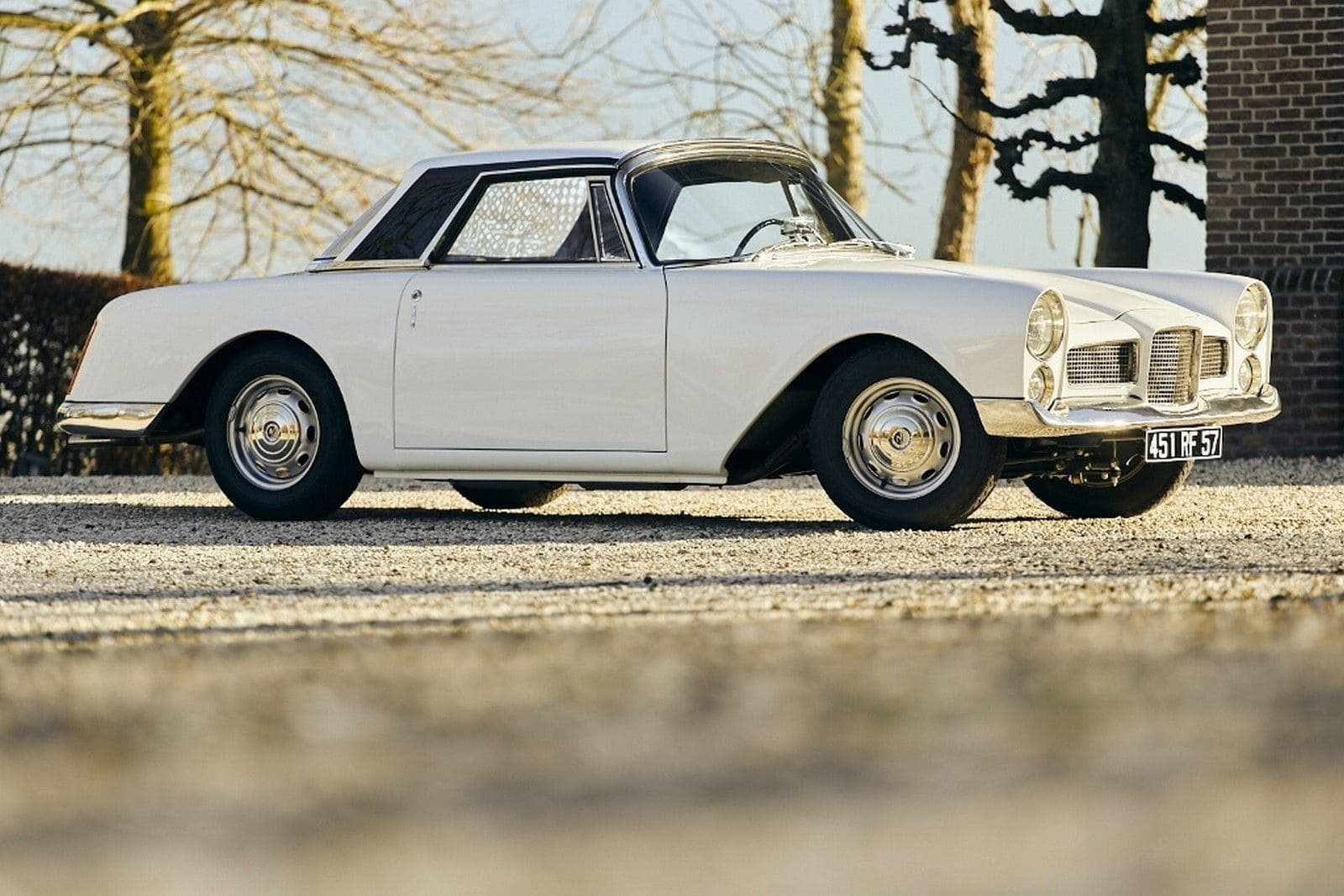 FACEL VEGA FACELLIA CABRIOLET WHITE, foto 5