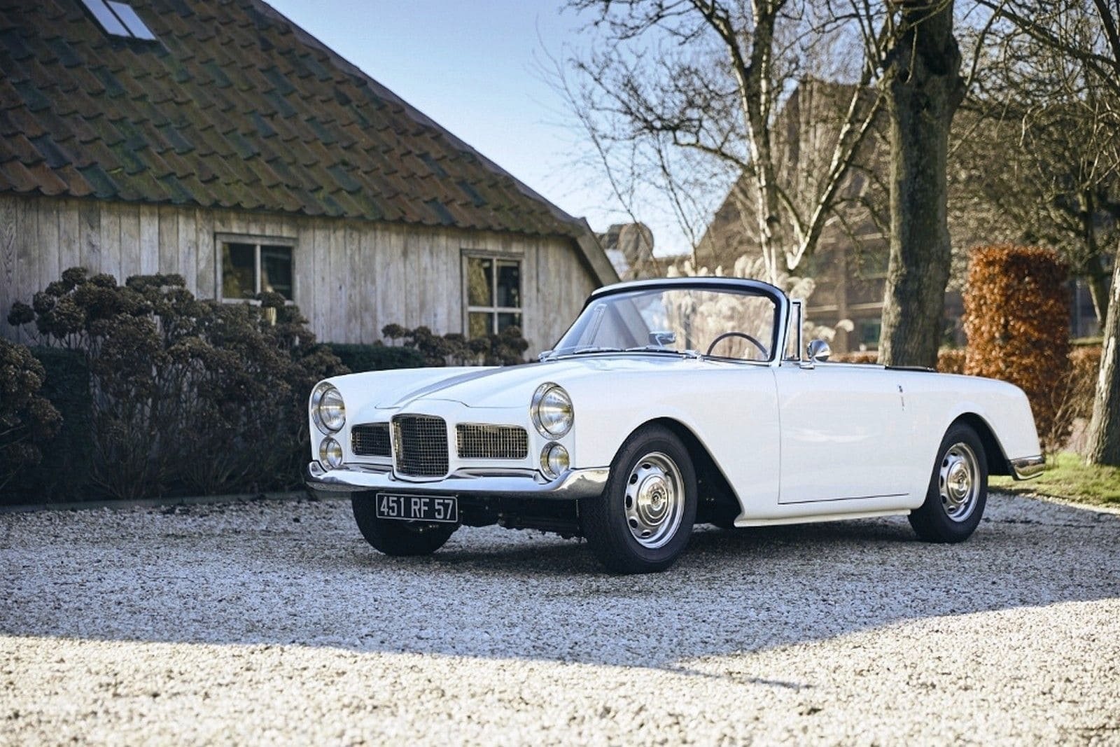FACEL VEGA FACELLIA CABRIOLET WHITE, foto 15
