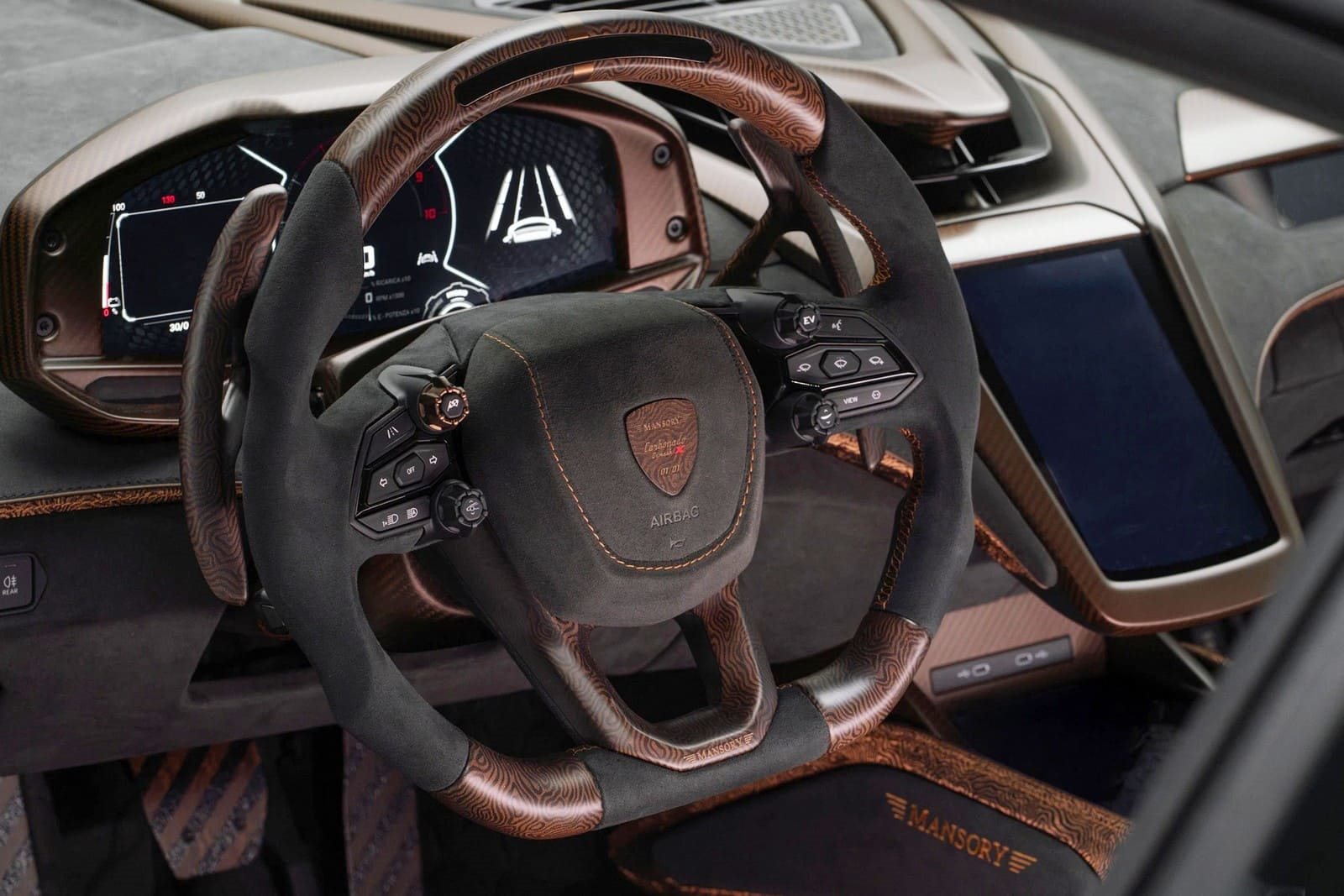 LAMBORGHINI REVUELTO MANSORY CARBONADO X DAMASK EDITION, foto 11