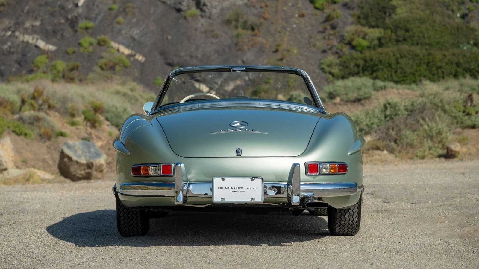 1957 - MERCEDES-BENZ 300 SL ROADSTER LIGHT GREEN, foto 5